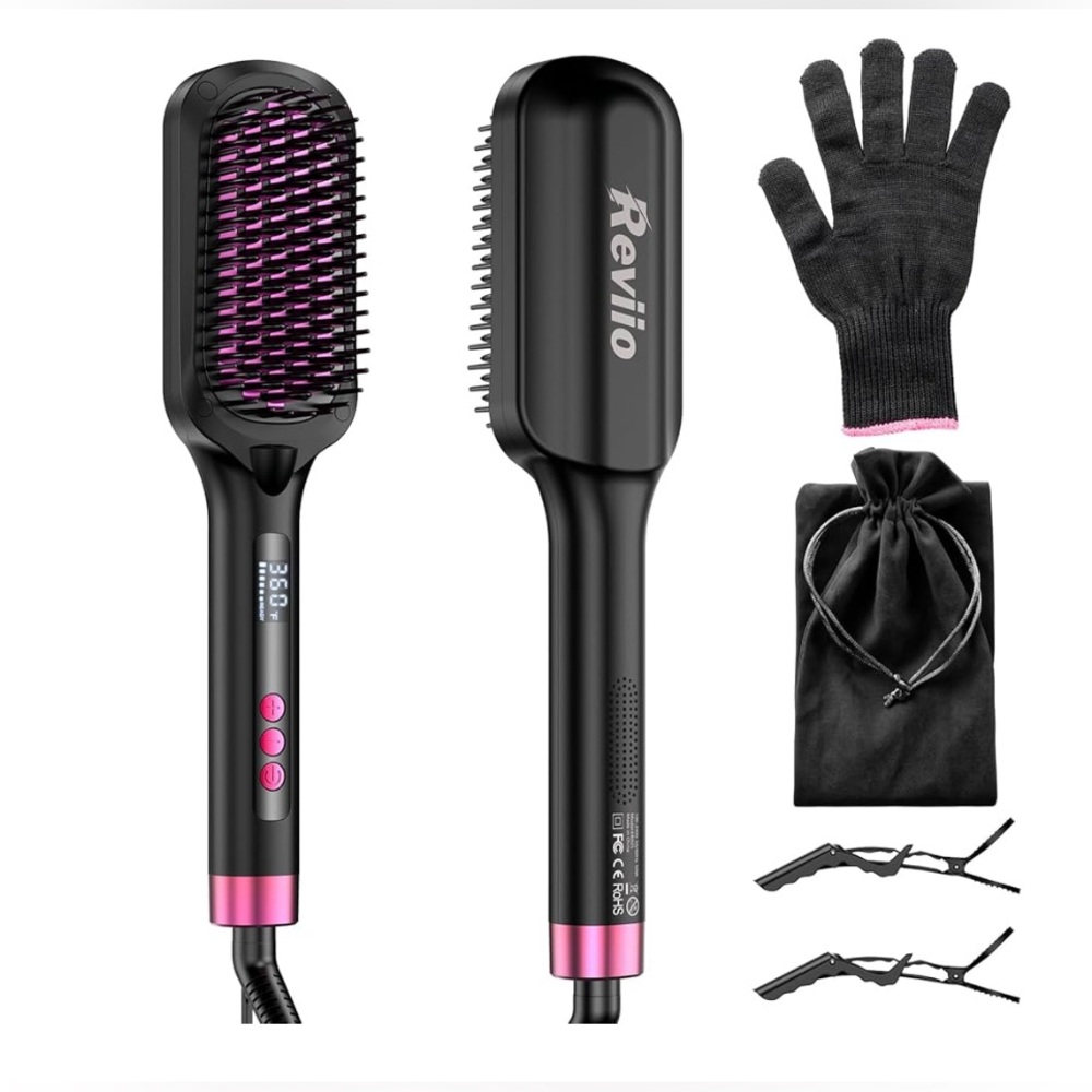 Hair Straightener Brush